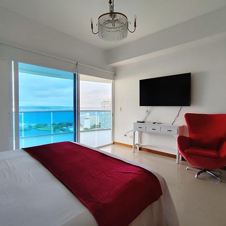 Apartamento De Lujo Con Vista Al Mar - Excelente Ubicacion Cartagena Екстериор снимка