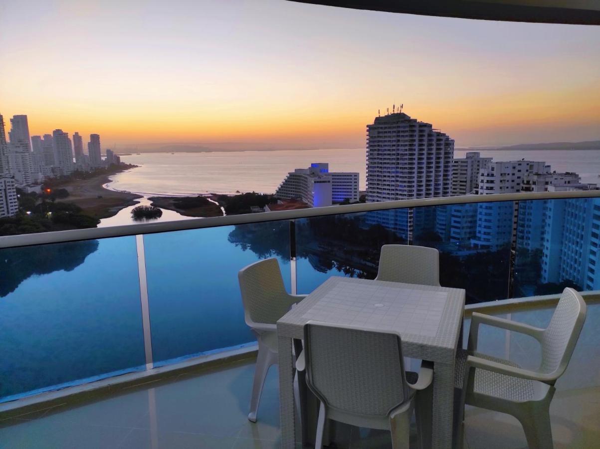 Apartamento De Lujo Con Vista Al Mar - Excelente Ubicacion Cartagena Екстериор снимка