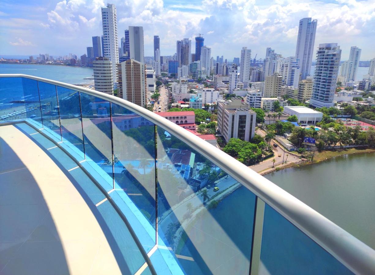 Apartamento De Lujo Con Vista Al Mar - Excelente Ubicacion Cartagena Екстериор снимка