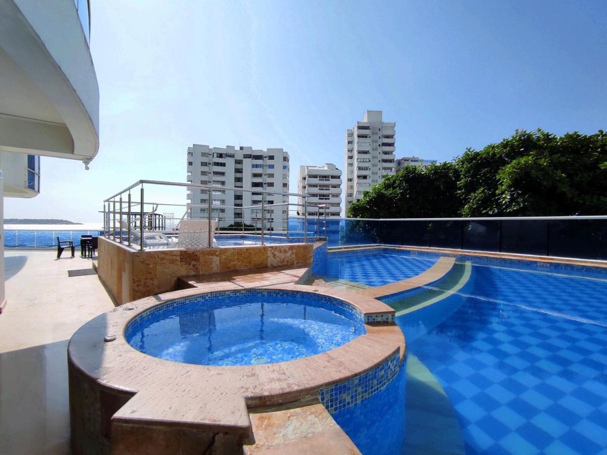 Apartamento De Lujo Con Vista Al Mar - Excelente Ubicacion Cartagena Екстериор снимка
